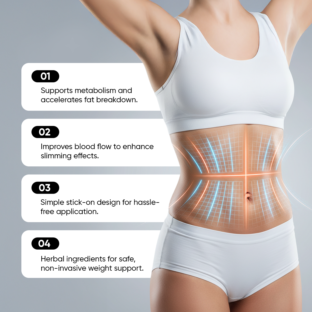 PureSlimmer Detox Patch | Burn Belly Fat Up to 90%, See Visible Results in 7 Days!